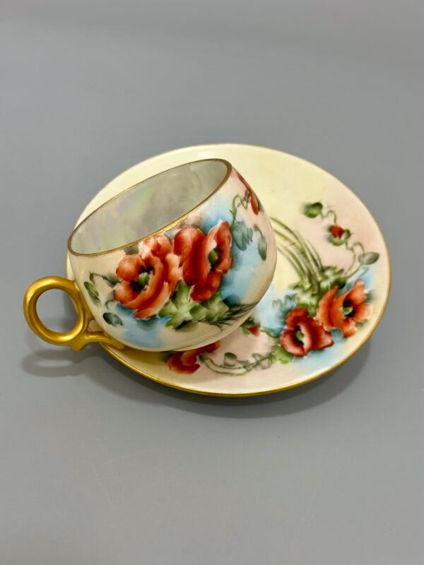 Alman El Boyama Koleksiyonluk Fincan (1900-910)