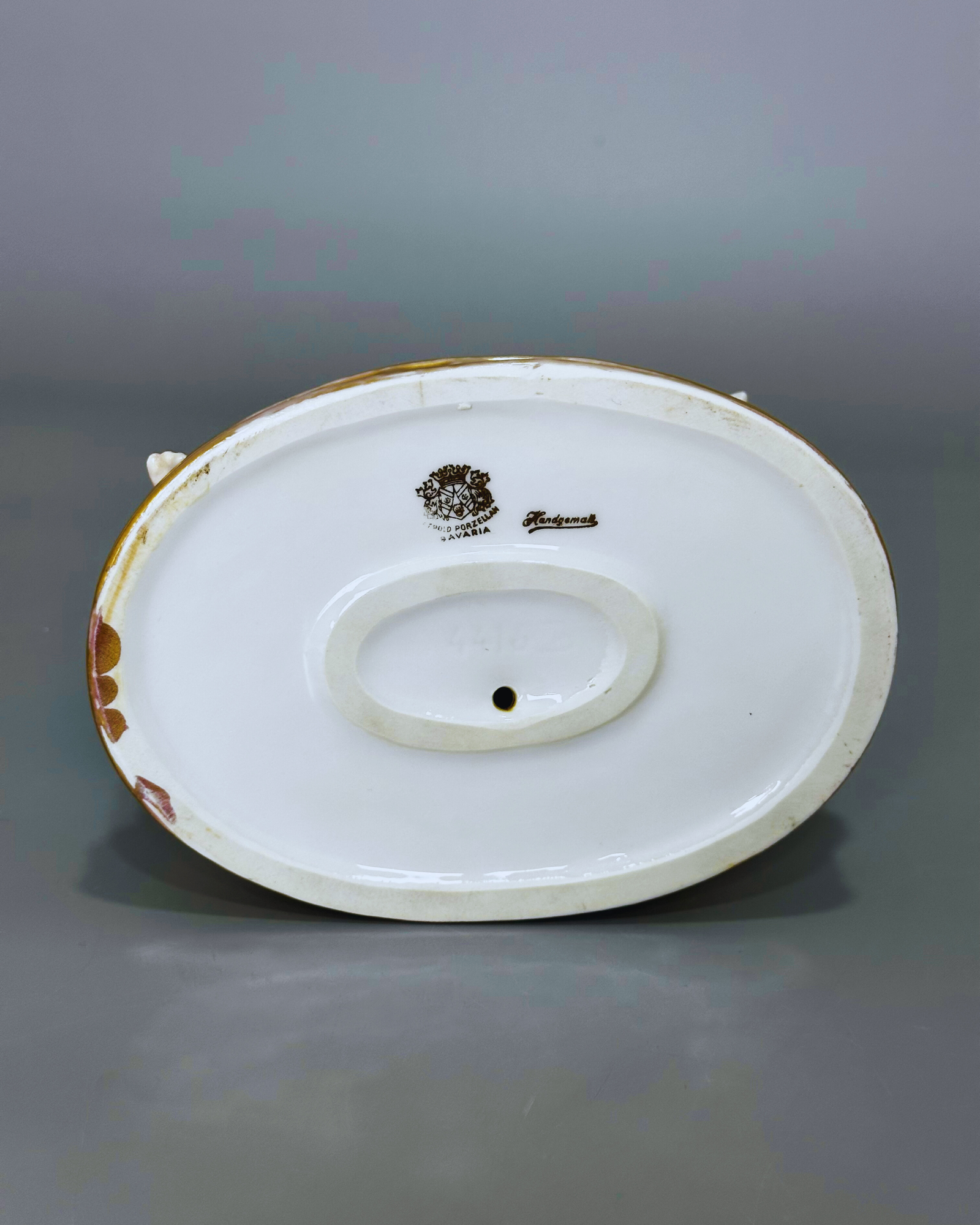 Alman Romantik Çift Porselen Biblo - Görsel 7