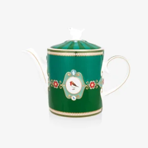 Yeşil Porselen Demlik 1300 Ml Love Birds Collection by Pip Studio