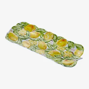 Sarı Melamin Servis Tabağı 48 Cm Capri Collection by Chiara Alessi