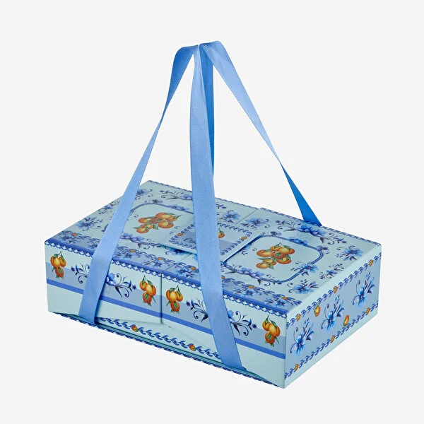 Mavi Porselen Kahve Fincan Seti 120 Ml Arancia Collection by Chiara Alessi - Görsel 4