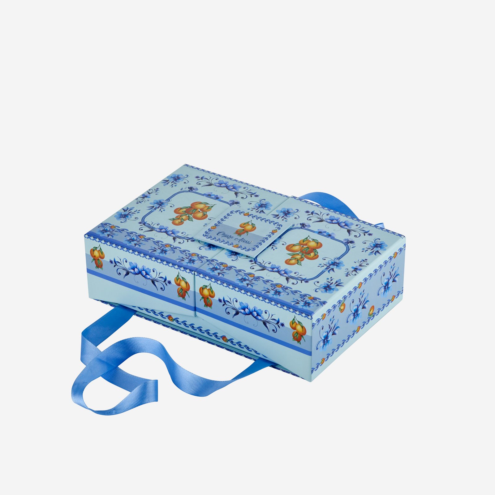 Mavi Porselen Kahve Fincan Seti 120 Ml Arancia Collection by Chiara Alessi - Görsel 5