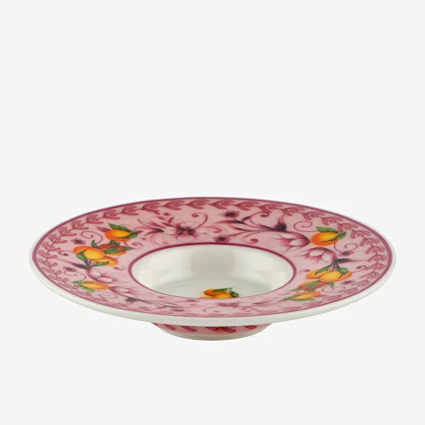 Pembe Porselen Kahve Fincan Seti 120 Ml Arancia Collection by Chiara Alessi - Görsel 10