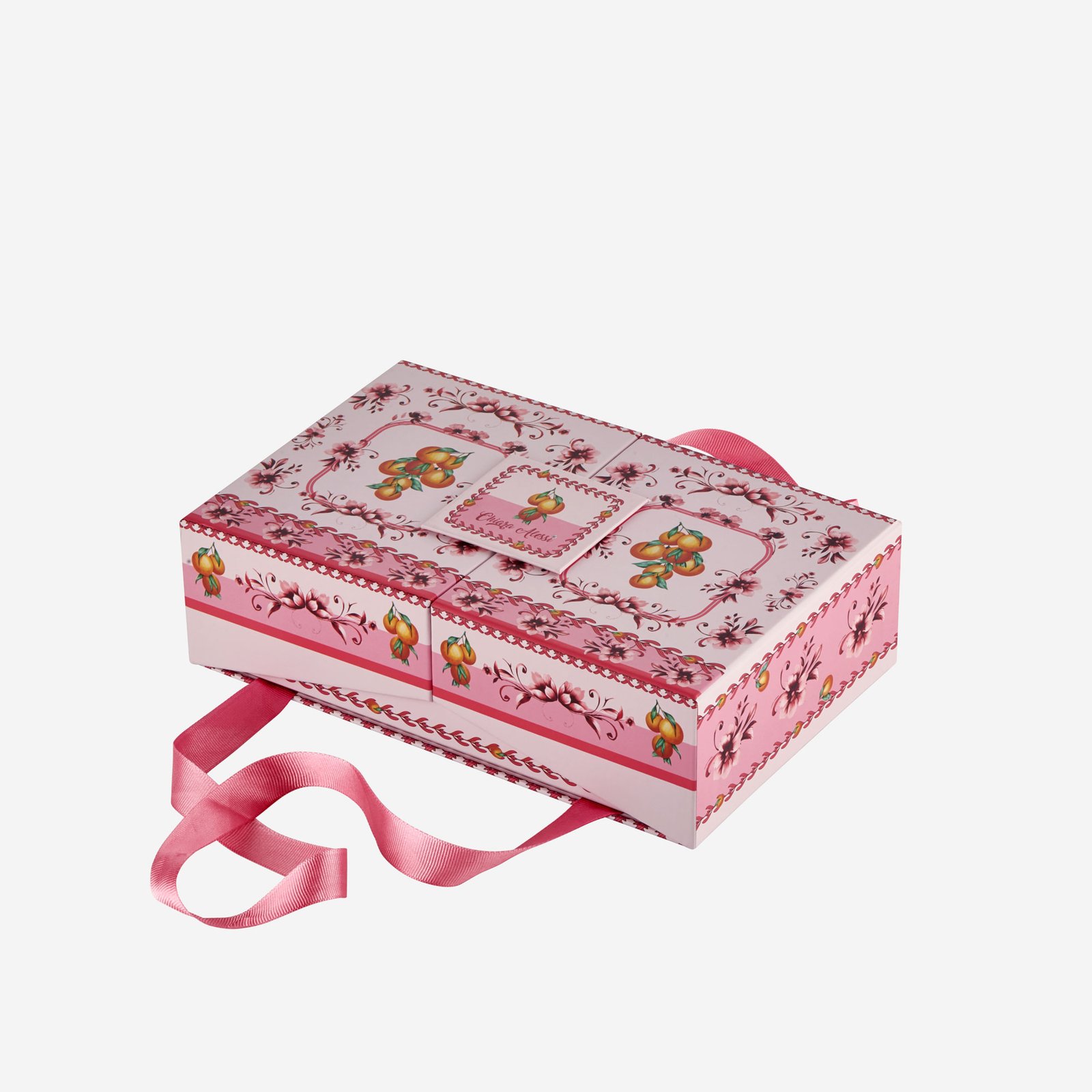 Pembe Porselen Kahve Fincan Seti 120 Ml Arancia Collection by Chiara Alessi - Görsel 6