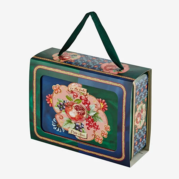 Mavi Yeşil Porselen Kahve Fincan Seti 120 Ml Capri Collection by Chiara Alessi - Görsel 4