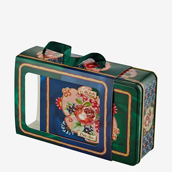 Mavi Yeşil Porselen Kahve Fincan Seti 120 Ml Capri Collection by Chiara Alessi - Görsel 6